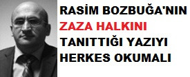 TÜRKİYENİN EN BÜYÜK ÜÇÜNCÜ HALKI:ZAZALAR